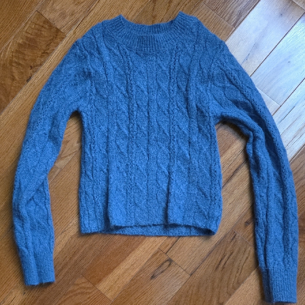 Cozy Blue Kids Sweater